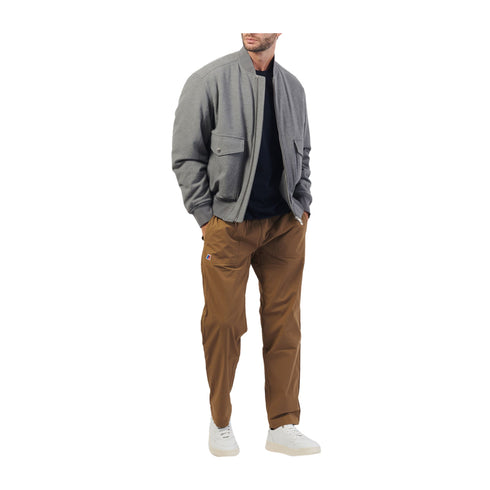 BOSS Giacca leggera Giubbino Uomo modello bomber Medium grey - Francavilla Moda